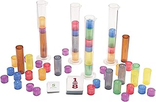 Educational Insights Fraction Formula - 3rd Grade Math Games, Fractions Manipulatives and Fraction Flash Cards, Kids Math Games for The Classroom or Home, Teaching Fractions for Kids Ages 8+