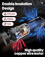 Vista 4 de SHALL Herramienta de corte de alta velocidad de 3 pulgadas, herramienta de corte de metal de 3.5 amperios con 3 piezas de ruedas de corte