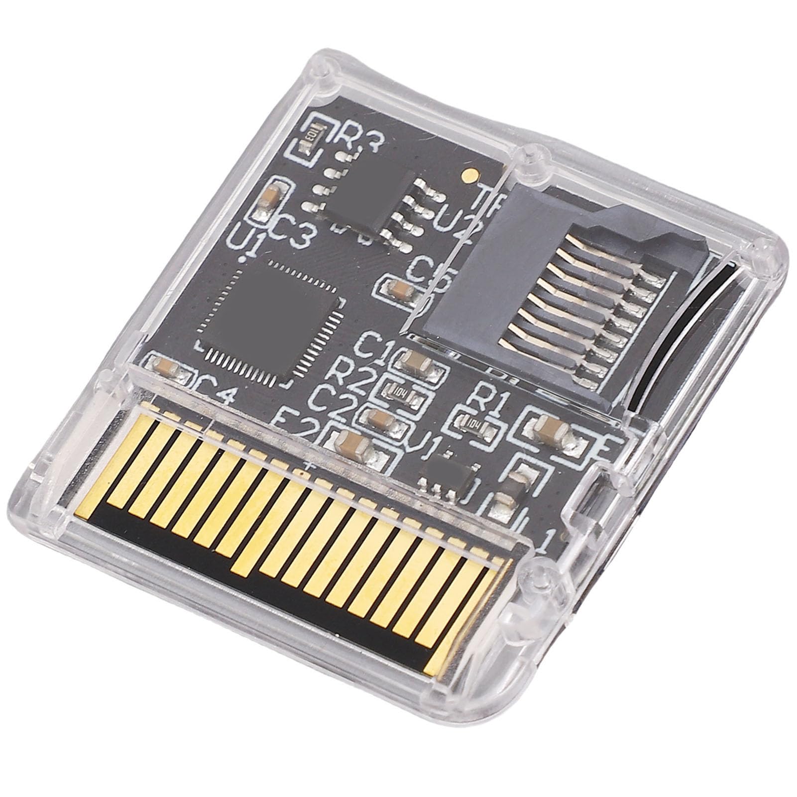 Cuifati Dispositivo di Backup di Giochi per Console Portatili 3DS 2DS, Driver Chip FPGA NTRBOOT con Nucleo in LEGNO, Supporto Scheda di Memoria FAT32 Fino a 64 GB, Strumento di Backup di Schede di