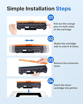 GPC Image 44A Toner Cartridges Compatible for HP CF244A for M15w M28w 1Pack