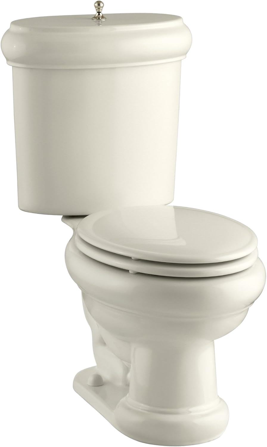 Kohler K3555AF47 Revival TwoPiece Elongated Toilet with Seat