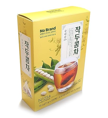 Minecook Bolsitas de té de soja, té coreano, 12 bolsitas de té0.04 oz por bolsa