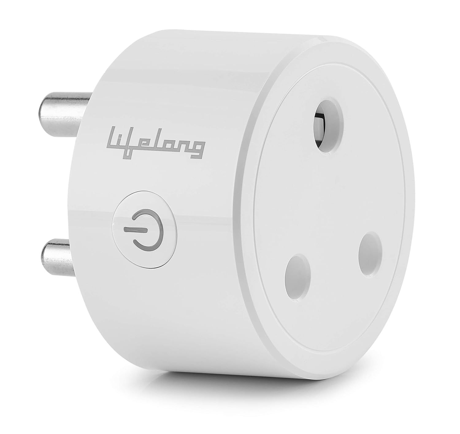 Lifelong 16A Smart Plug Suitable High Power Appliances (AC, Geyser, Motor, etc.) Energy Monitoring, Compatible with Alexa & Google Assistant