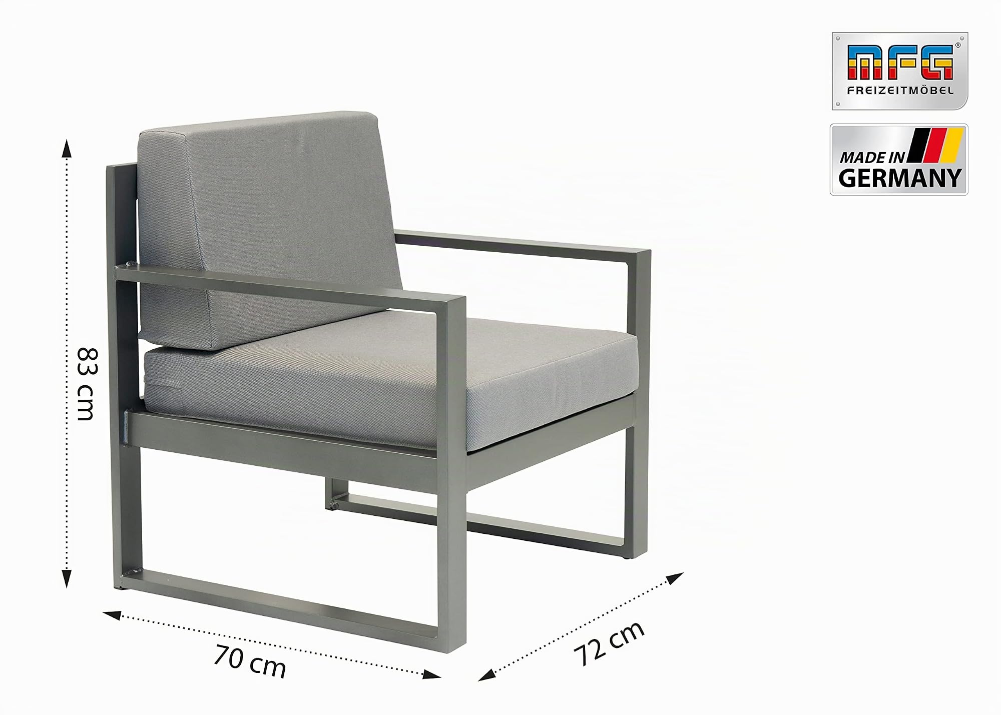 MFG Lounge-Set, 4-teilig