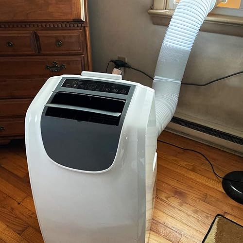 Miniatura 6 de Manguera de escape universal de aire acondicionado portátil de 5 pulgadas de diámetro 59 pulgadas de largo en el sentido de las agujas del reloj del