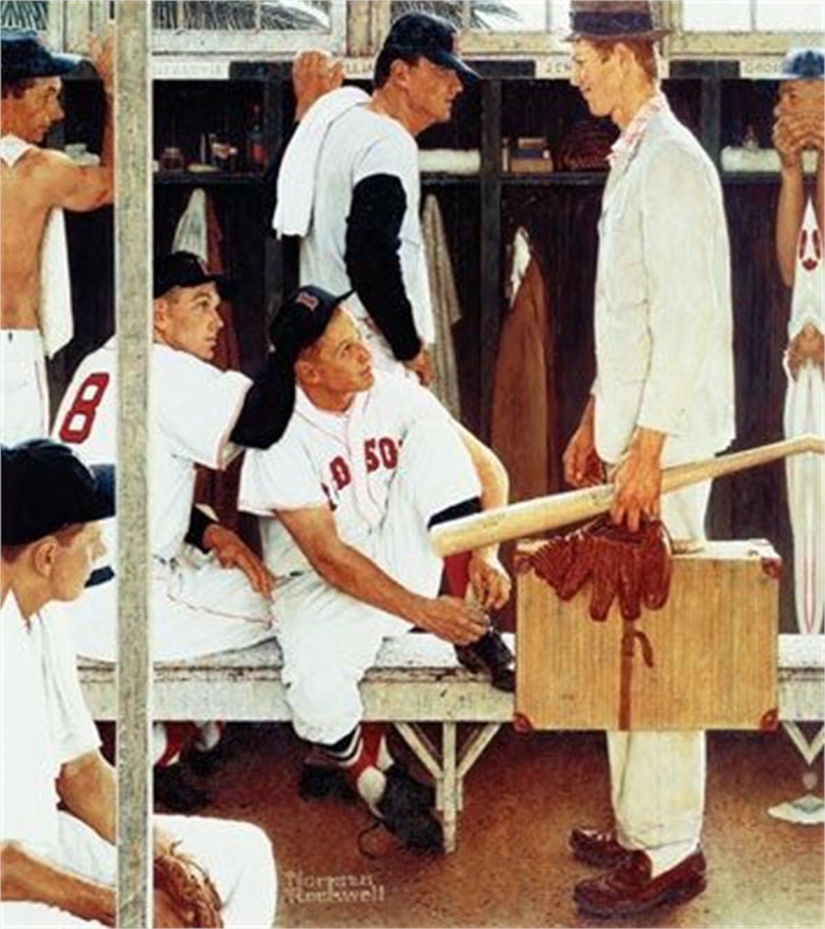 The Rookie Rockwell Tin 500 pc Jigsaw Puzzle