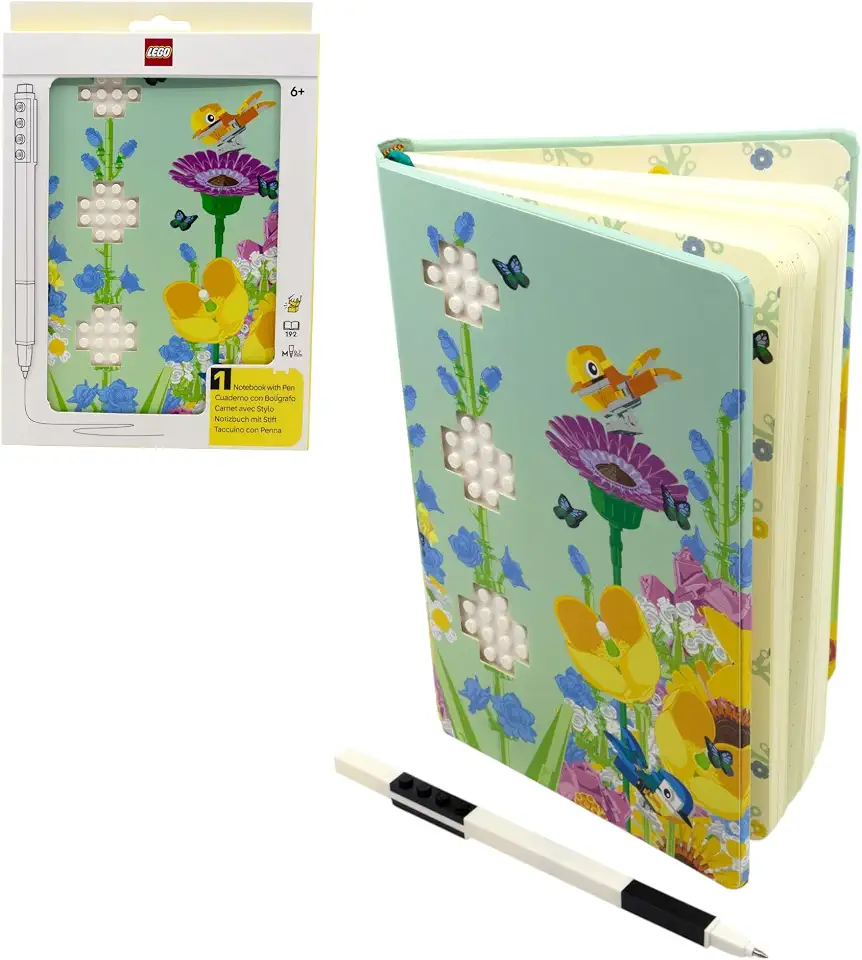 Lego IQ Icon EZ2R Notebook (Botanicals)