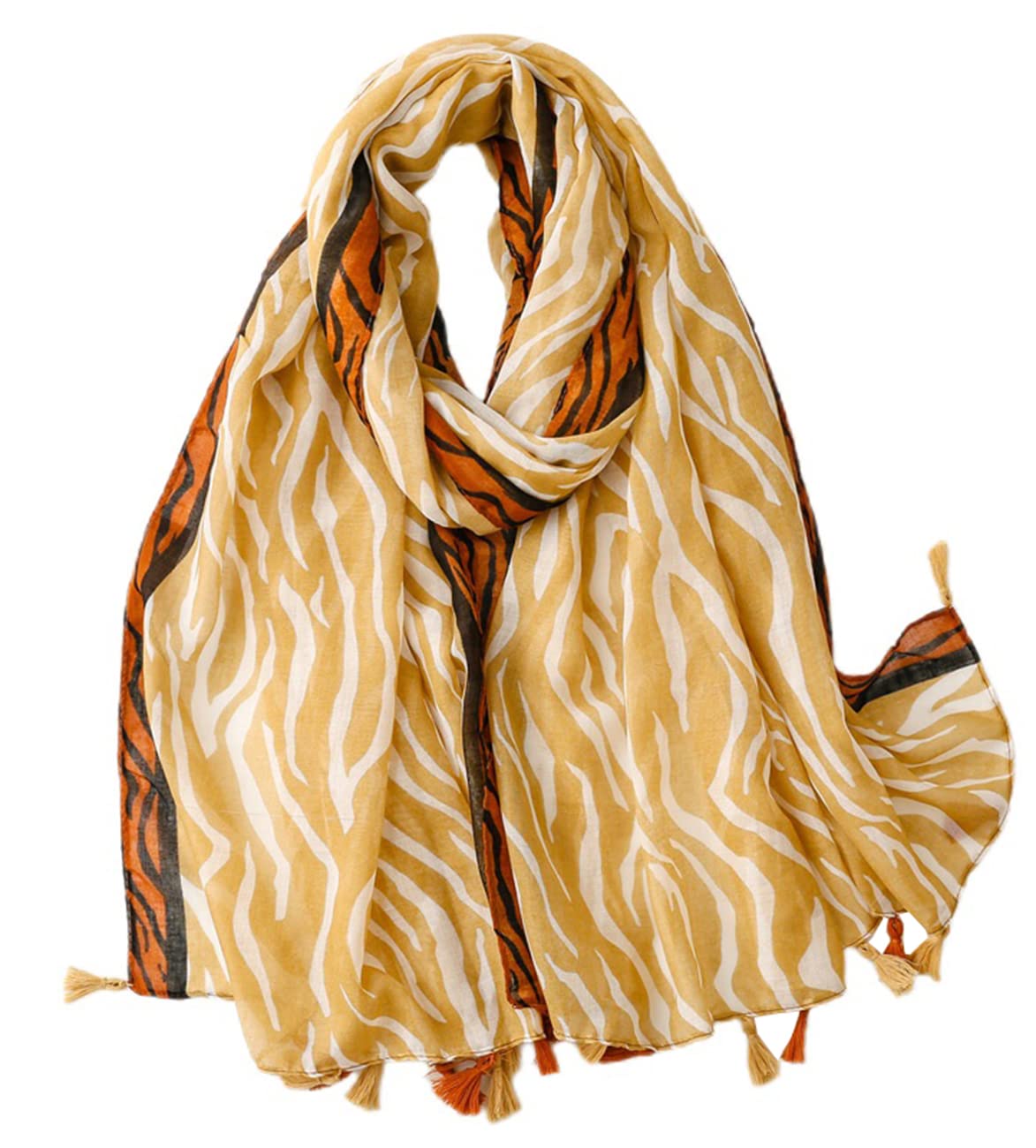 FAIRYGATE Schal für Damen Elegantes Accessoire für Frauen Halstuch SchulterTuch Schal Stola Scarves