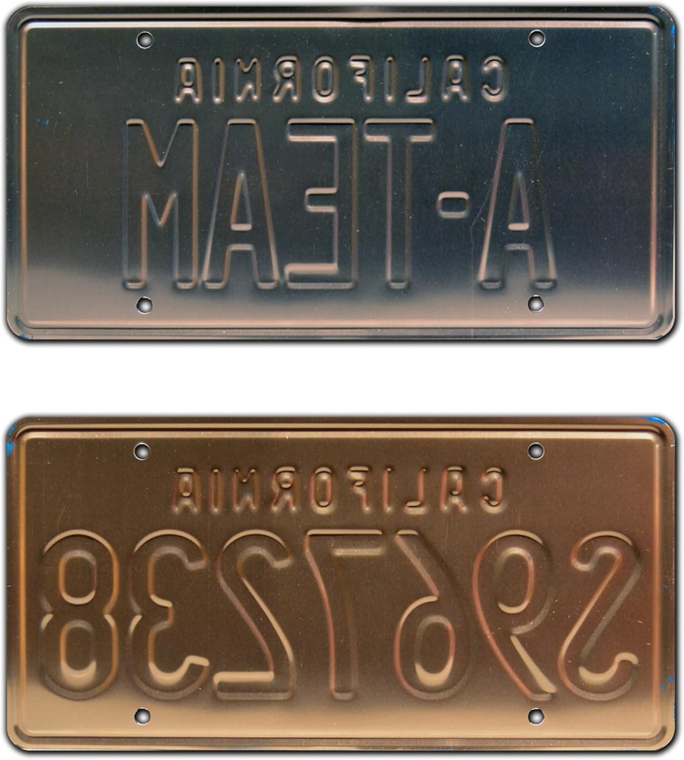 The A-Team | A-Team + S967238 | Metal Stamped License Plates