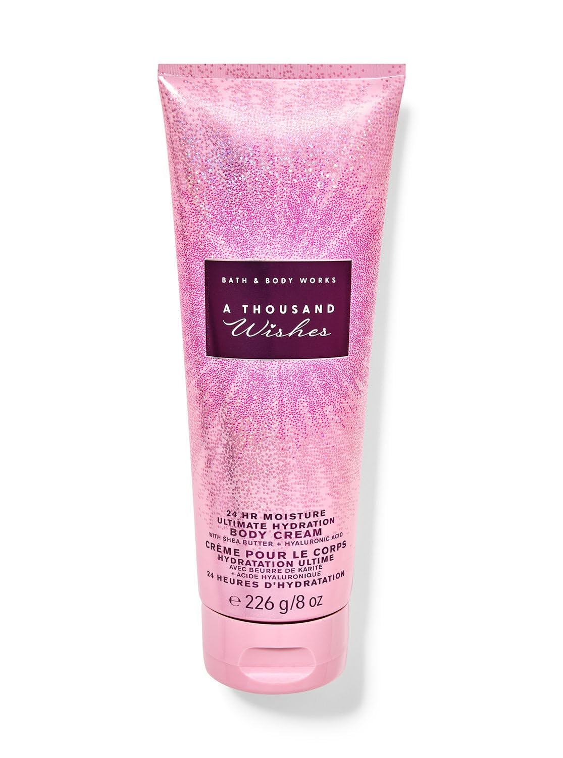 Bath & Body Works A Thousand Wishes Body Cream, 24-Hour Ultimate Hydration with Hyaluronic Acid, 226g-picture-17