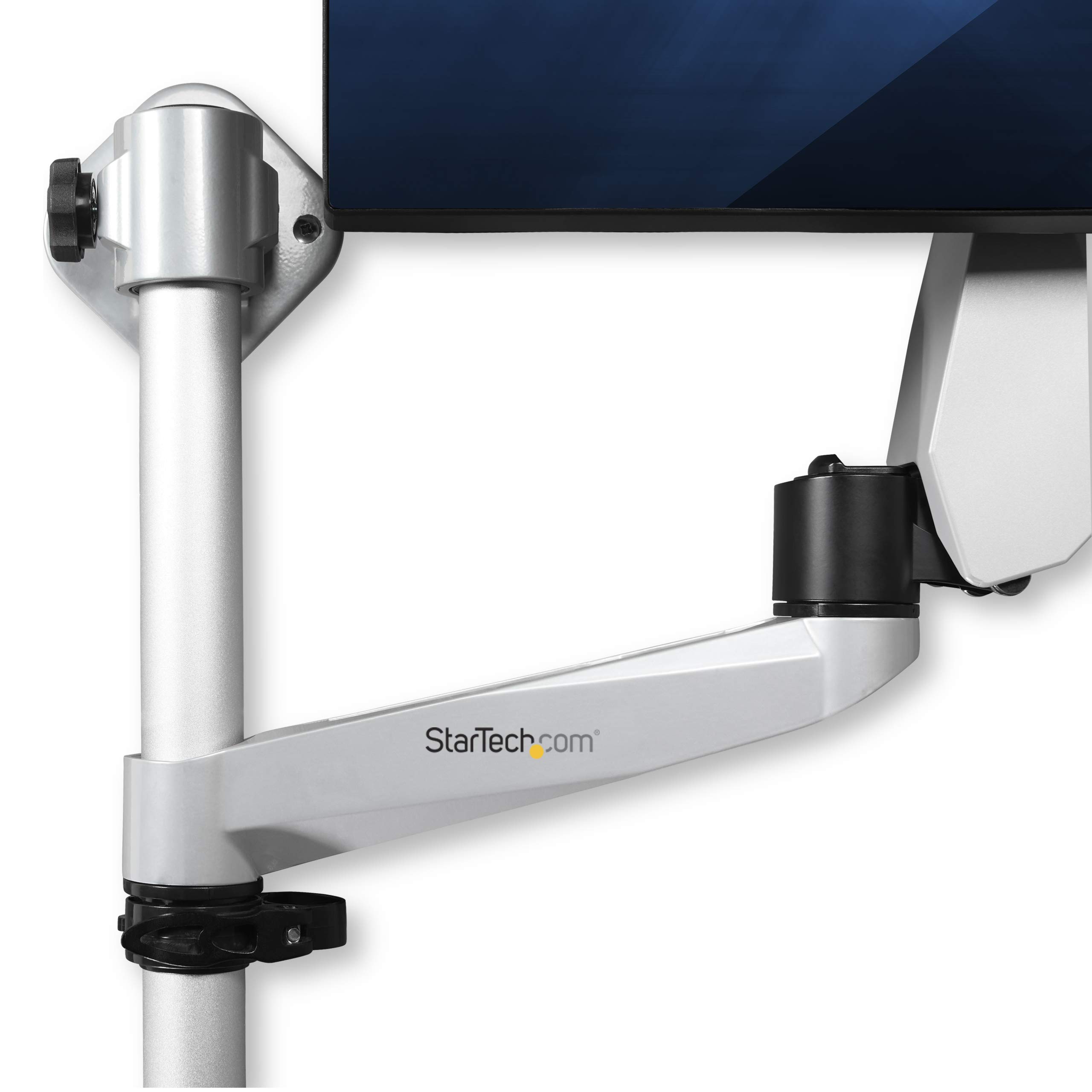 StarTech Postazione Lavoro Parete Monitor 34in, Sit-Stand (WALLSTSI1) | Monitor Singolo VESA, Regolabile in Altezza, Design Ergonomico