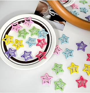 اكسسوارات شعر للنساء - غيري مظهرك بسهولة مع مشابك الشعر اللطيفة هذه المصممة للحفاظ على شعرك آمنًا مع إضافة عنصر ممتع. (18 قطعة باللون الموضح)