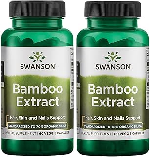 Swanson Bamboo Extract - Natural Hair, Skin and Na