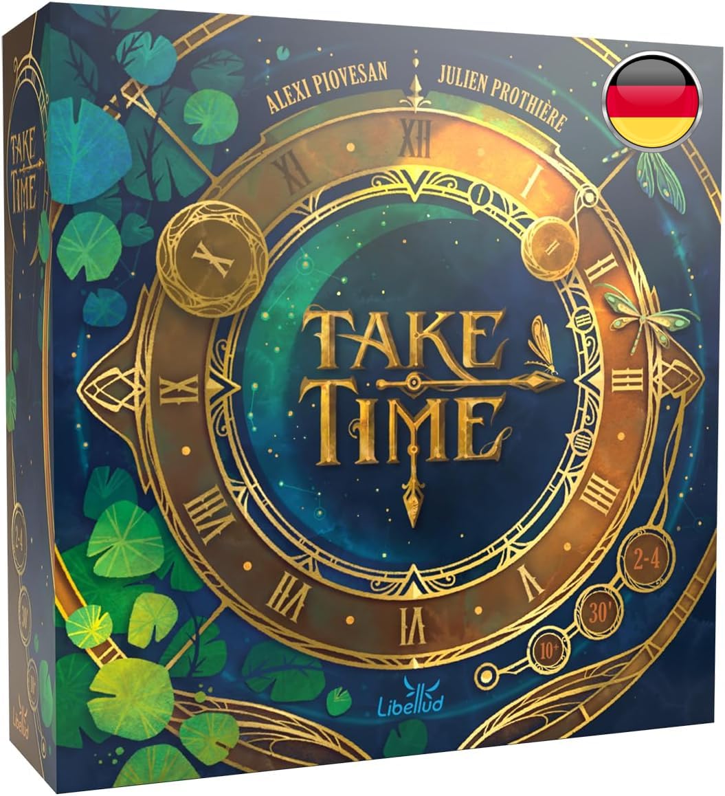 Libellud, Take Time Jeu Familial, 2 à 4 Joueurs, à partir de 10 Ans, 30 Minutes, Allemand