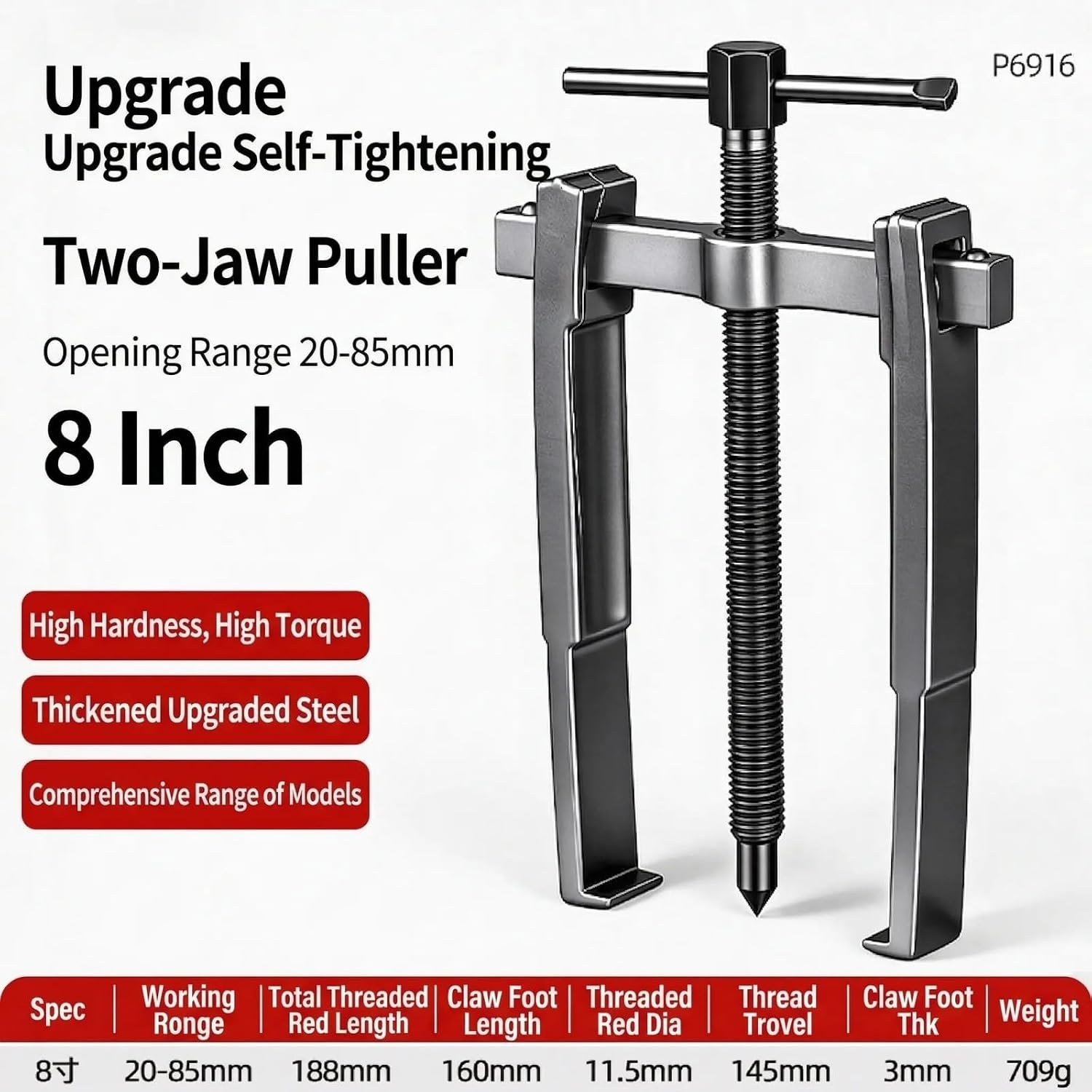 2 Jaw Blind Hole Bushing Gear Puller Set for Automotive Bearing Removal Tool Bearing Removal and Installer