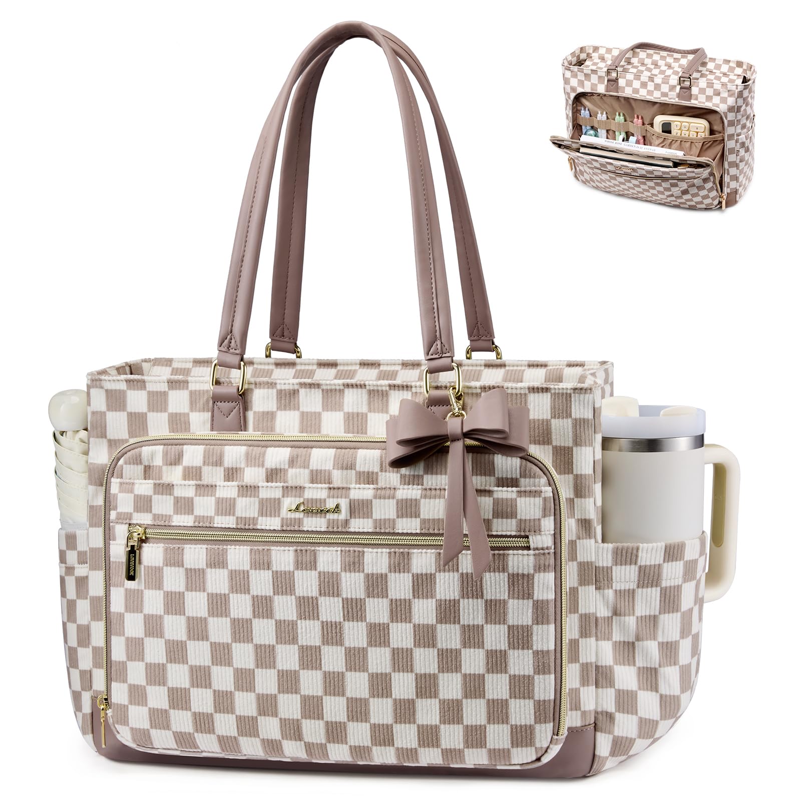 LOVEVOOK Teacher Tote Bag for Women, Work Laptop Bag,Nurse Bag Tote,Handbag