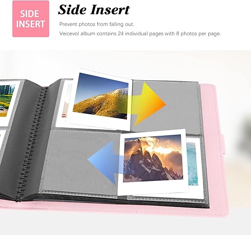 Vista 32 de Álbum de fotos de 288 bolsillos para cámara Fujifilm Instax Square SQ1/SQ6/SQ10/SQ20, Kodak Mini 3 Square, Mini Shot 3 Square, Mini Shot 3 Square