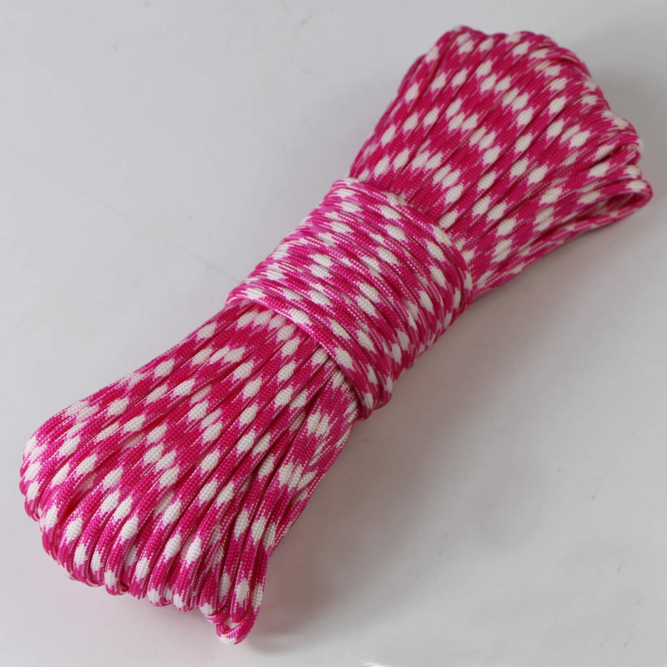 100ft 550 Paracord 7 Strand Nylon Rope Parachute Cord Outdoor Camping Survival Lanyard Rope
