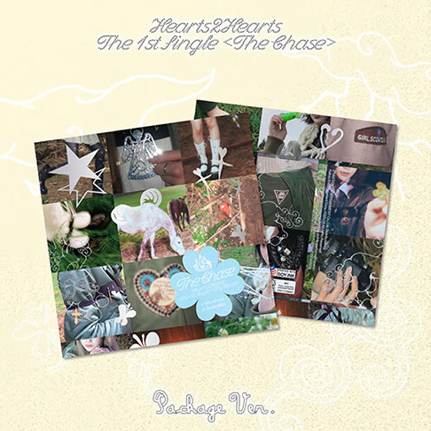Hearts2Hearts - 1st Single Album [The Chase] (Package Ver.) Photo