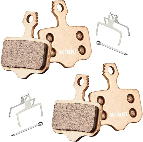 Miniatura 7 de 2 pares de pastillas de freno de disco para Sram Avid Elixir 1 3 5 7 9 R ER CR Mag Level TL T Sram XX X7 X9 XXWC DB1 DB3 DB5 (resina, semi-metálico,