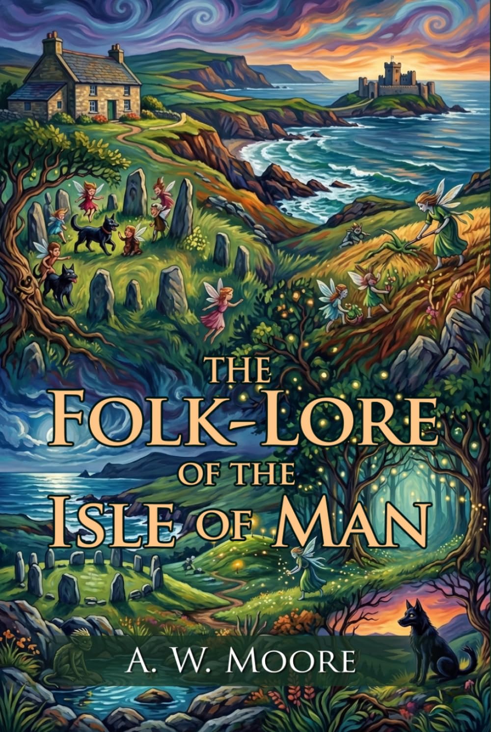 The Folk-Lore of the Isle of Man: Classic Celtic Myths and Island Legends: Island Wonders - Fully Illustrated Edition with Author Biography
