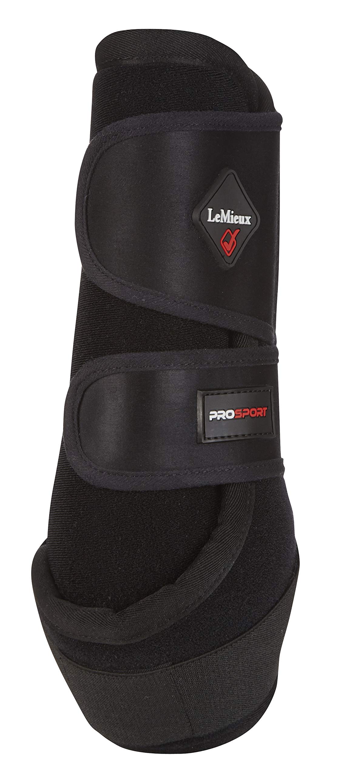 LeMieux Black Ultra Support Support Buty dla koni, sprzęt ochronny i sprzęt treningowy, buty dla koni, owijki i akcesoria