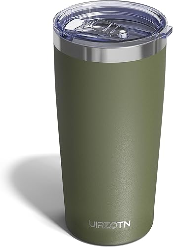 Miniatura 1 de UIRZOTN 8 Pack 20 OZ Sublimation Tumbler Blanks Skinny Straight in Bulk, Stainless Steel Insulated Sublimation Tumbler with Polymer Coating for Heat