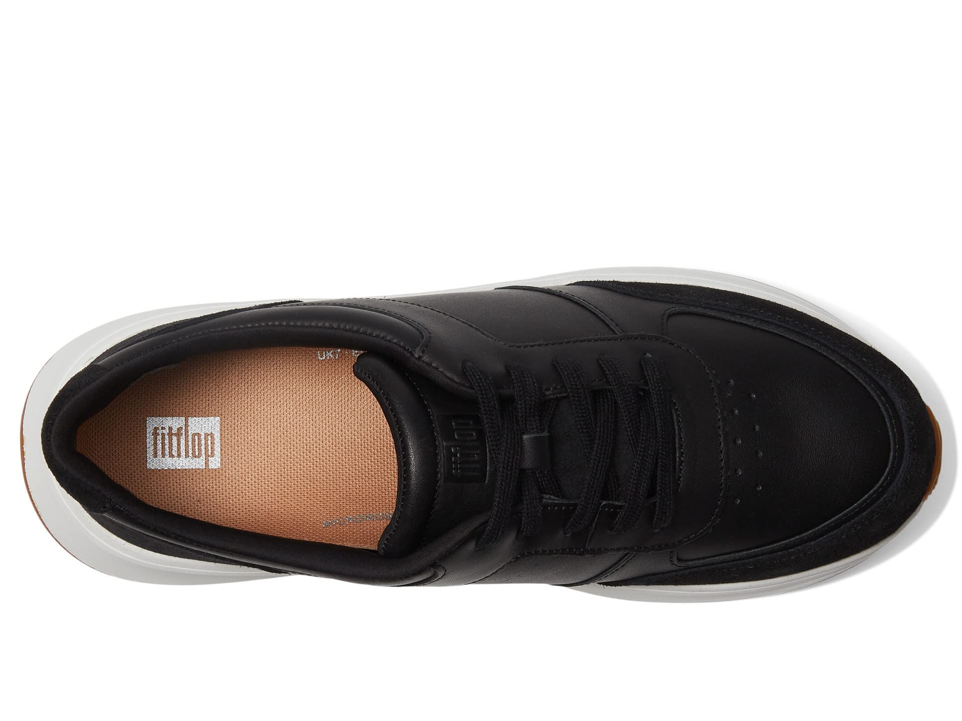 Fitflop F-Mode Leather/Suede Flatform Sneakers ZapatillasMujer