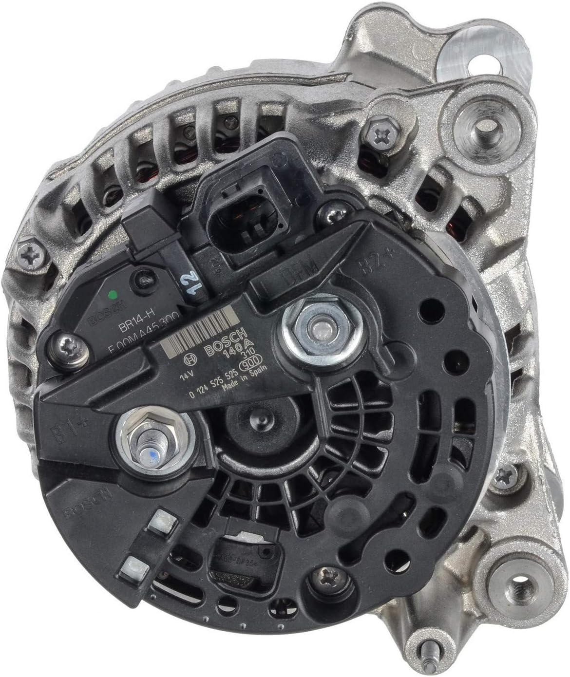 BOSCH AL0834N Premium 100% New Alternator - Compatible with Select Audi A3, A3 Quattro, TT, TTS Quattro; Volkswagen Beetle, Golf, Golf R, GTI, Jetta, Passat, Passat CC; 140 Amp