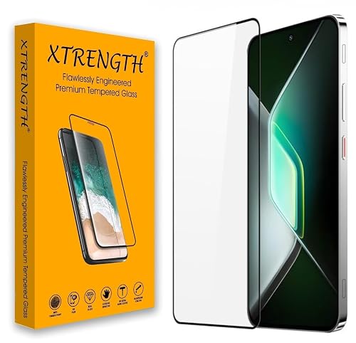 XTRENGTH Tempered Glass for Infinix GT 30 Pro and Infinix GT 30 6.78 Inch with Installation Kit | 9H Edge to Edge Screen Protector | Anti Scratch