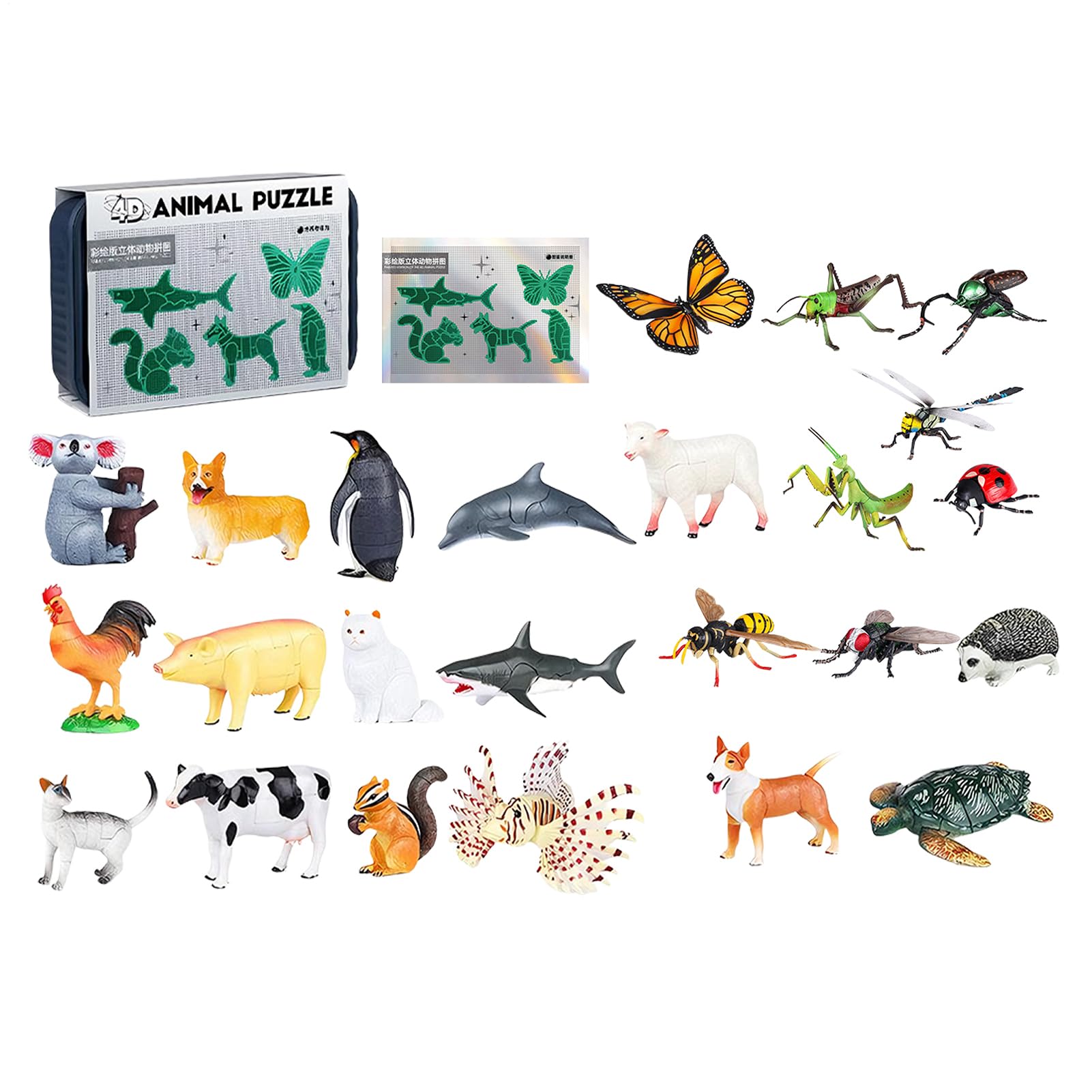 Generico Puzzle per Bambini Attività Di Apprendimento