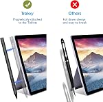 Stylus Pen for Surface, Digital Pen Compatible with Microsoft Surface Pro X/9/8/7/6/5/4/3/Surface Laptop 5/4/3/2/1/go 3/2/1/Book 2/1/Studio, Magnetic Adsorption, Palm Rejection Stylus Pen-Black