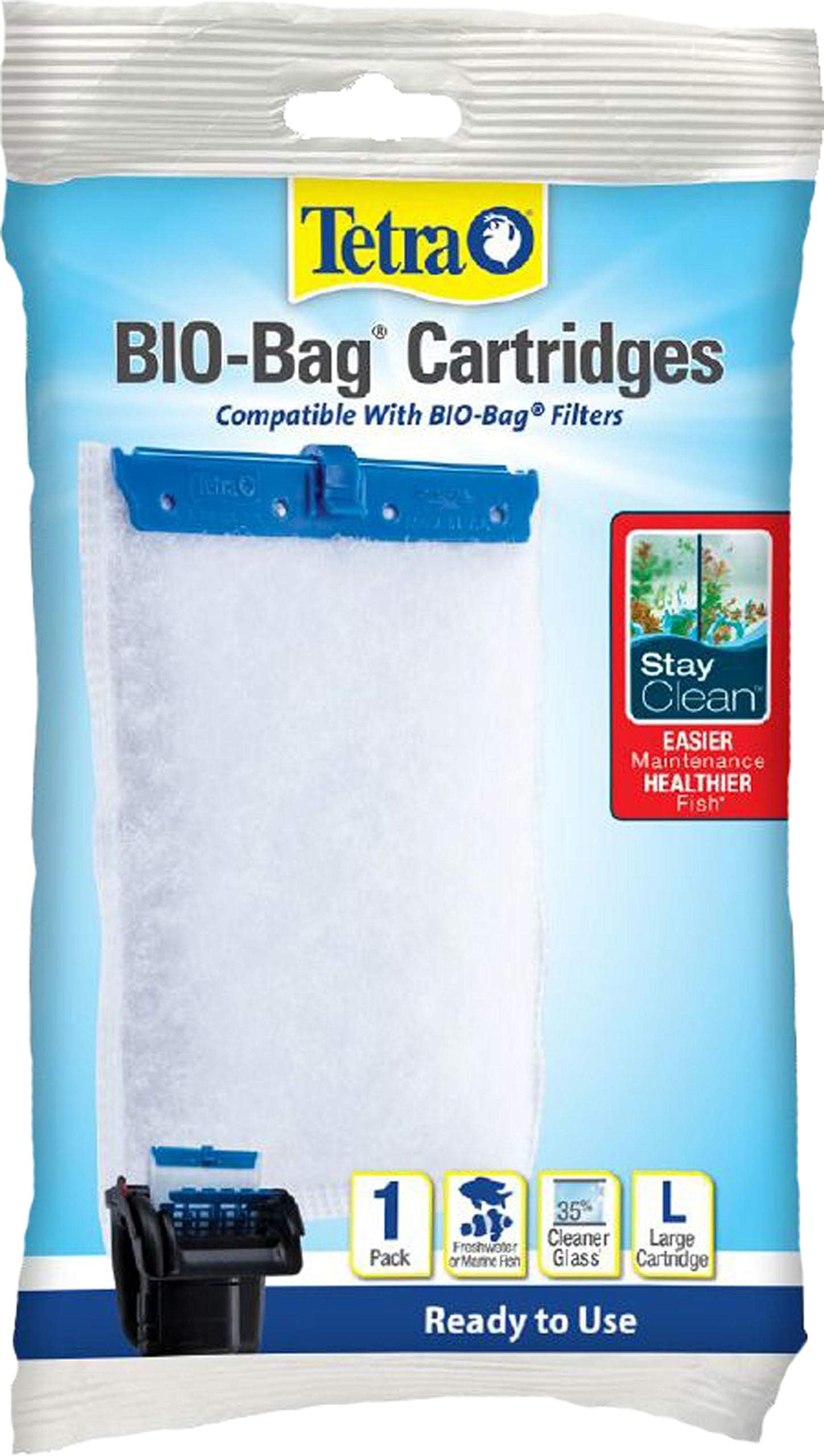 Tetra Whisper BioBag Cartridge Medium 1pk Aquarium