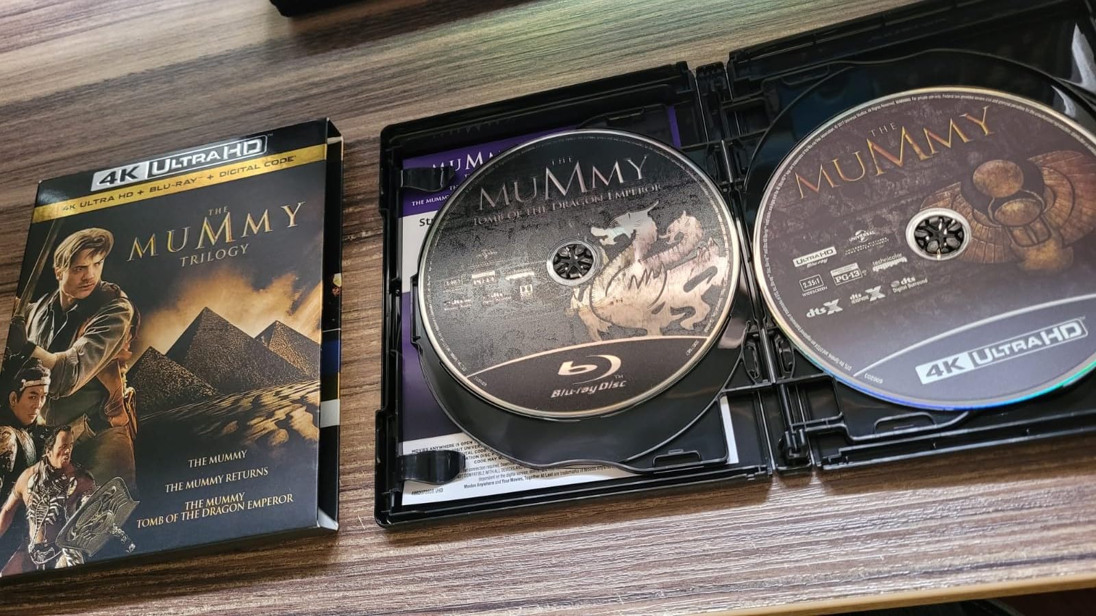 The Mummy Trilogy - 4K Ultra HD + Blu-ray + Digital [4K UHD] : Amazon ...