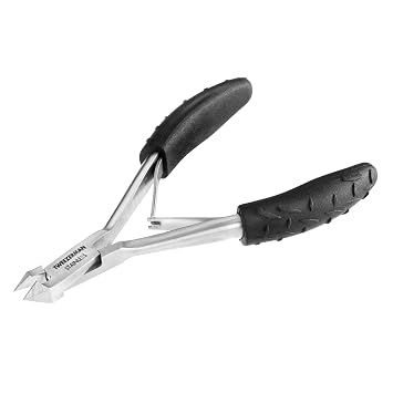 Tweezerman Great Grip Cuticle Nipper Black/Stainless Steel