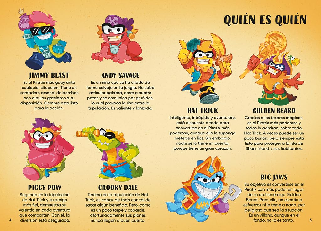 Piratix. Primeras lecturas 1 - ¡Somos los Piratix!