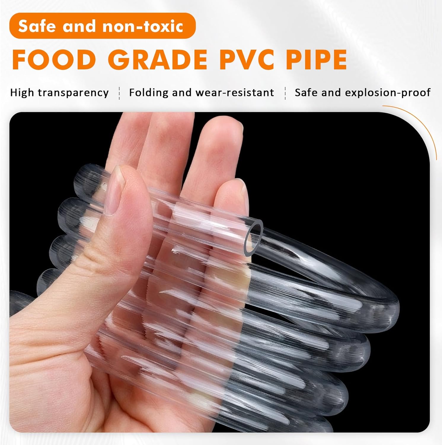 110V Electric Wine Transfer Pump with Flow Control & Auto Start-Stop, Includes Food-Grade Liquid injection Gun & PVC Hose - for Wine Brewing/Car Urea/Edible Oil Transfer