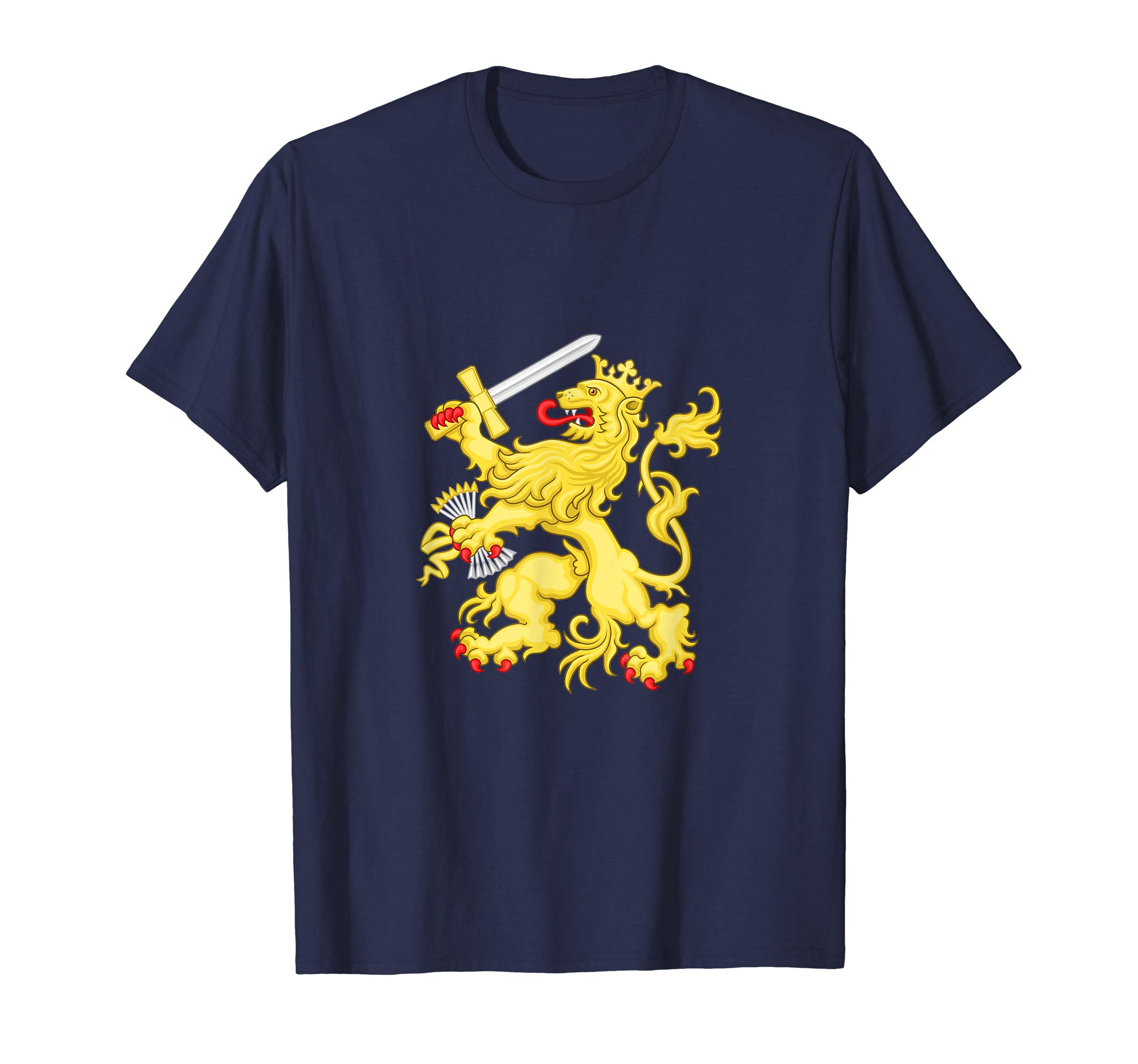 Netherlands Coat Of Arms Nassau Shirt Proud Dutch Lion Gift T-Shirt