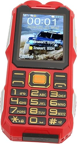 Miniatura 3 de Teléfono Senior resistente, Botones Grandes, Pantalla de 2.4", Batería 16800mAh, Linterna LED, Altavoz, Dual SIM, Uso al aire libre, Diseño