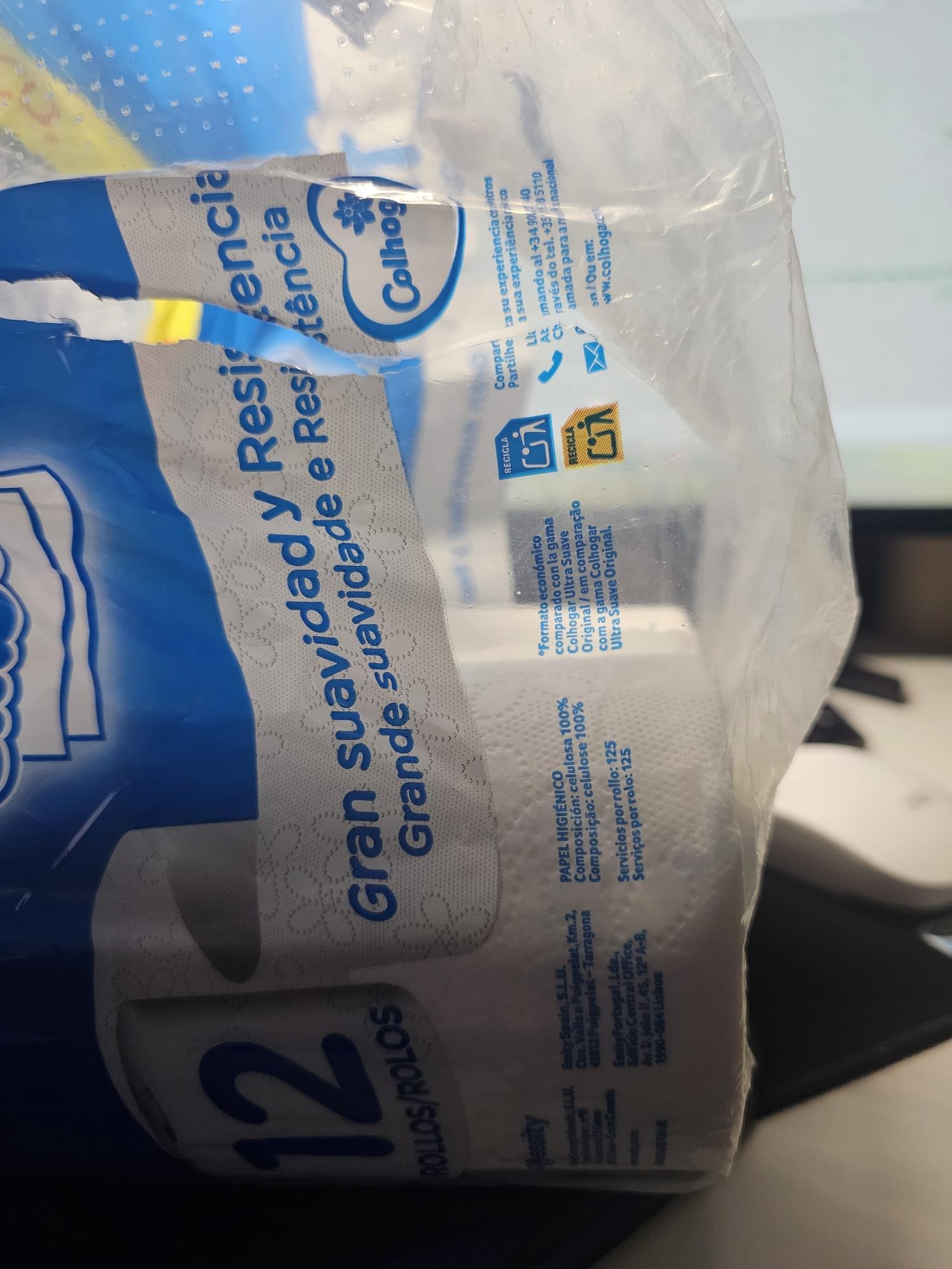 Pack Colhogar Albro, Ahorro XXL 96 Rollos Papel Higiénico WC - Olvídate de Comprar por Meses