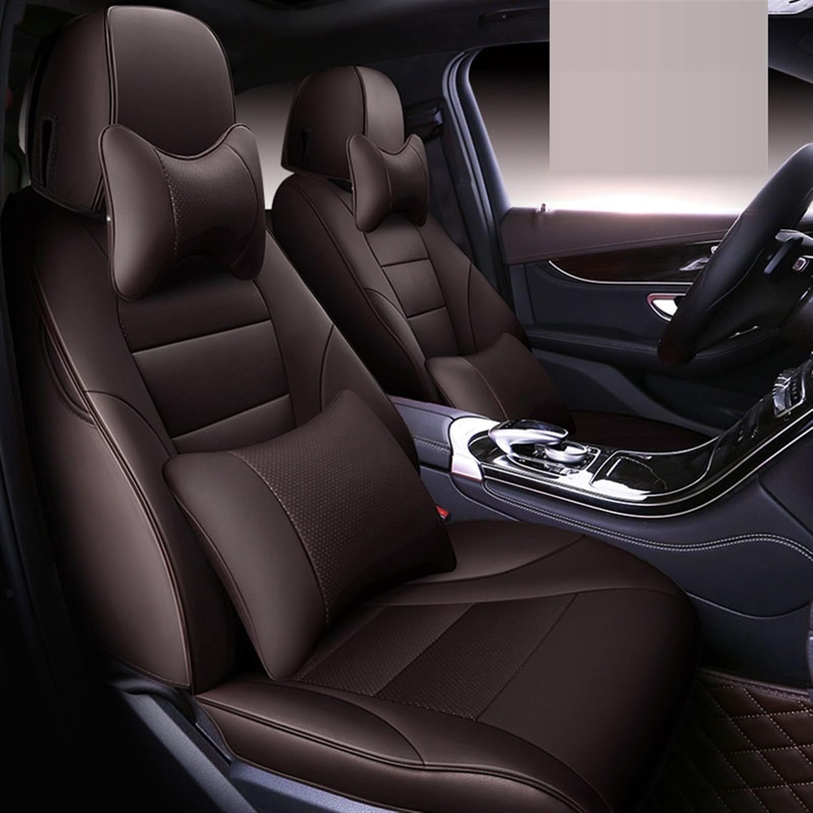 NOHEEU Car Seat Cushion Covers For LEXUS RX270 RX350 RX450h RX300 RX330 RX400h RX200 NX200 NX300 NX300h Accessories