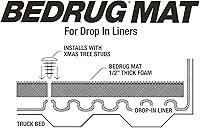 Vista 7 de Bedrug BMX00D alfombrilla para la caja de la camioneta universal de 66 x 98 (recortar para adaptar)
