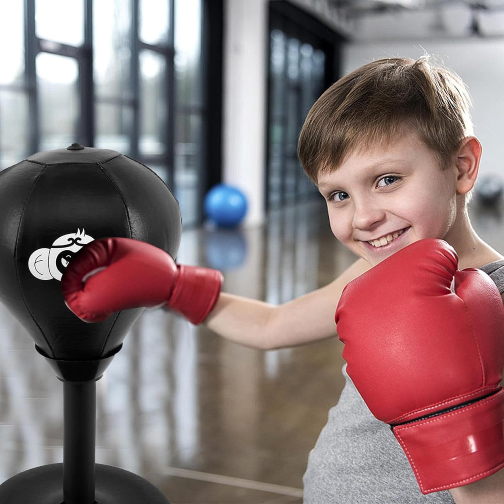 Boxeo de Escritorio - Entrenamiento de Boxeo Compacta, Fijación de Taza de Succión | Juguetes de Relajación para Oficina en Casa, Alivio de Estrés
