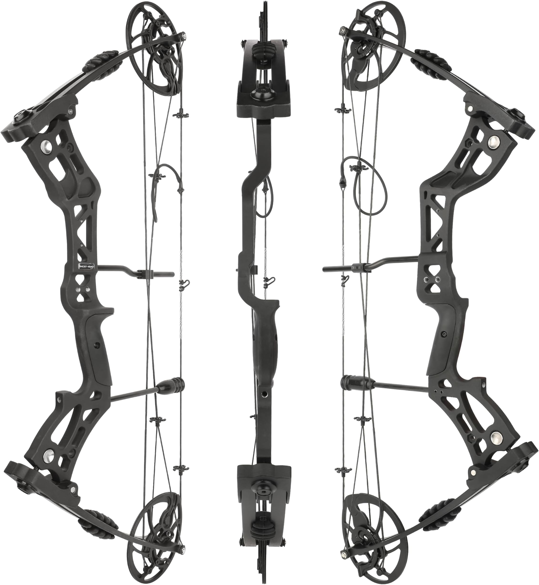 SHARROW 30.5" Compound Bow Draw Weight 30-70lbs Adjustable Archery Bow Arrow Draw Length 23.5-31" Composite Bow Archery Hunting Bow