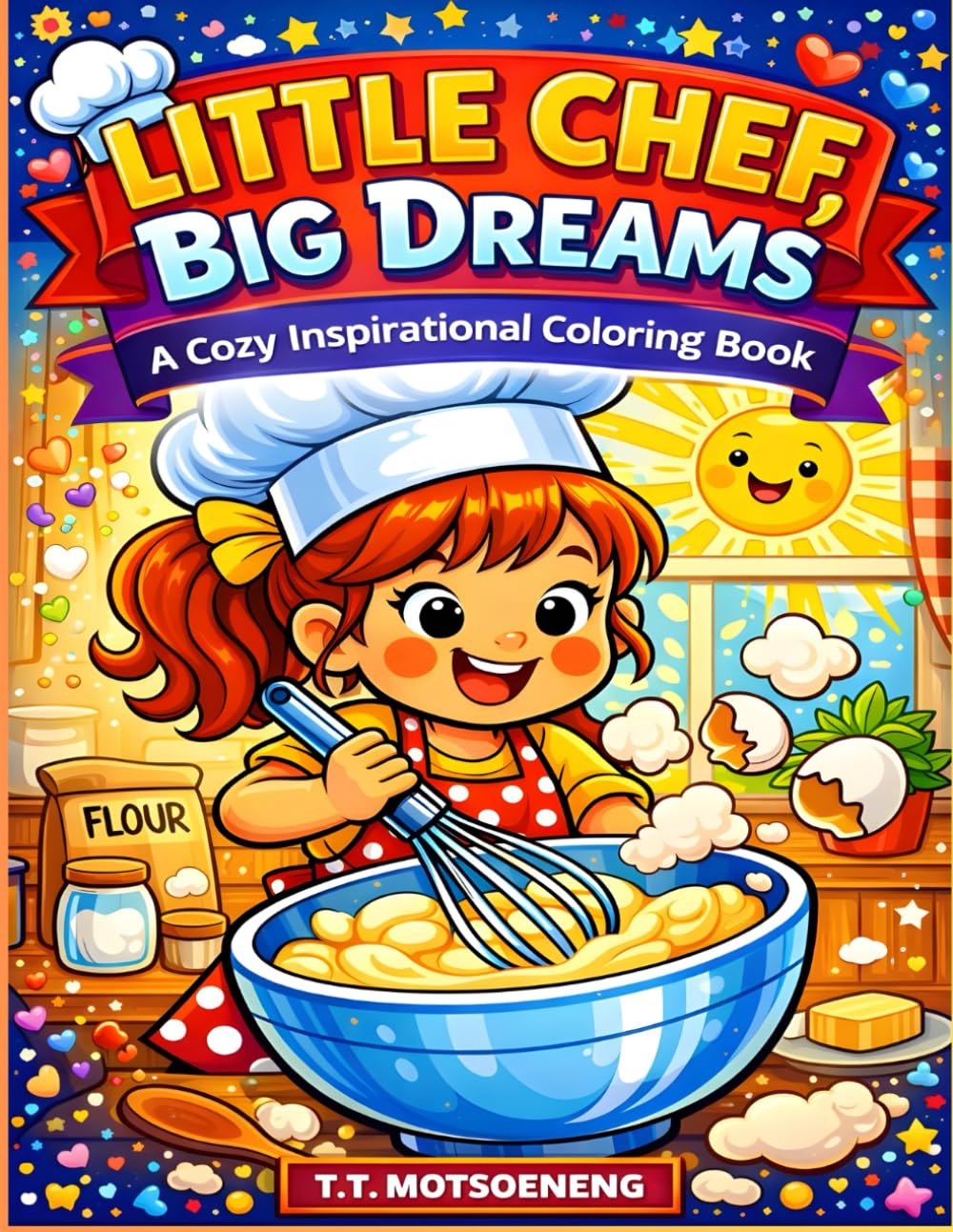 Little Chef, Big Dreams: A Cozy Inspirational Coloring Book