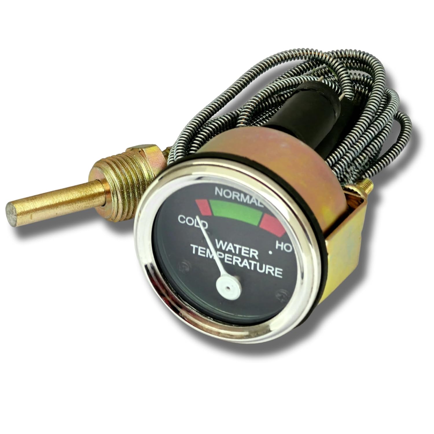 Water Temperature Gauge for Massey Ferguson Fits 135, 165, 175, 178, 20 Indust/Const, 202 Indust/Const, 2200 Forklift, 30 Indust/Const - Replaces 881369M91, 899455M91, 1078125M91