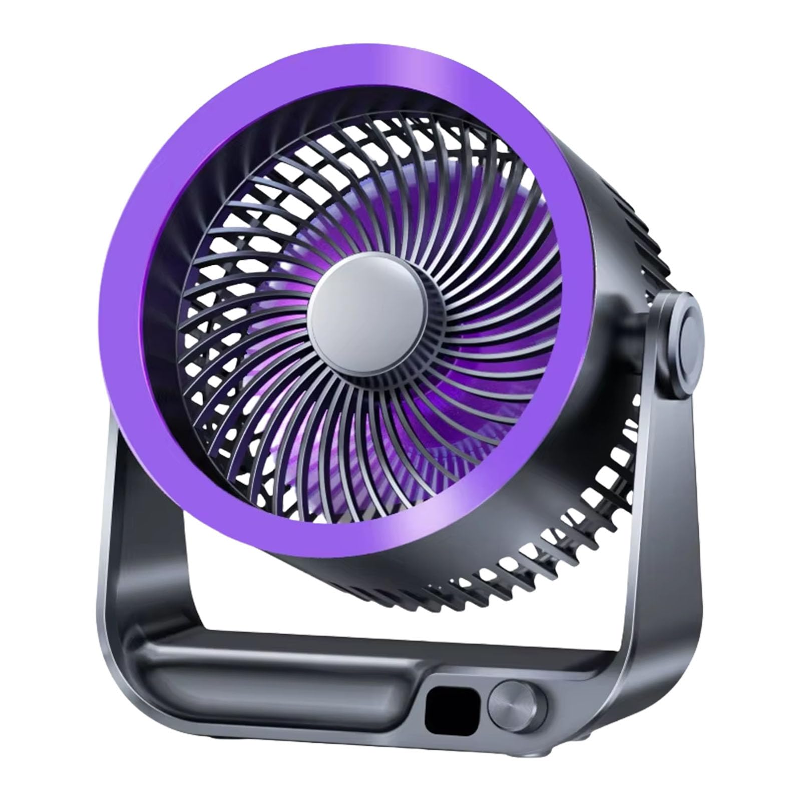 Montesy Quiet Desk Fan with Adjustable Airflows Quiet Cooling Fan ABS Texture Air Circulation Fan for Office or Bedroom Use