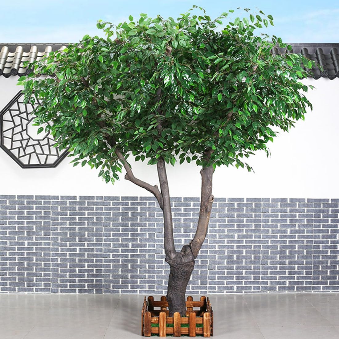 Bonsai artificiale, pianta decorativa realistica per casa, giardino, camera da letto, matrimonio e hotel