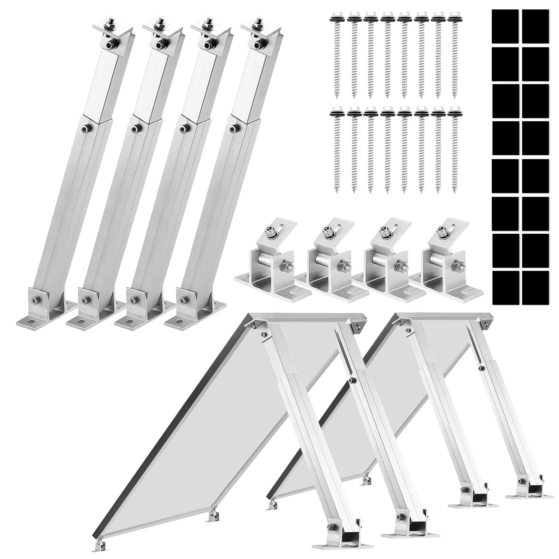 Aufständerung 2-Paneele SET 15–30°