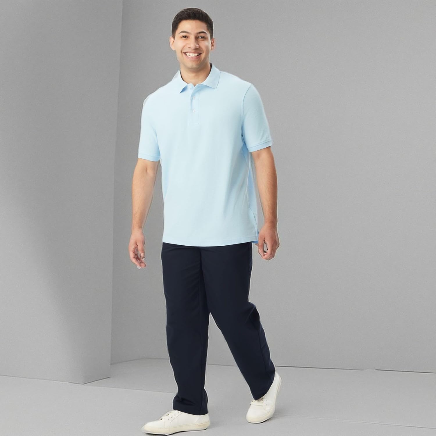 French Toast Unisex Adult Pique Polo (Standard & Husky) - Image 9